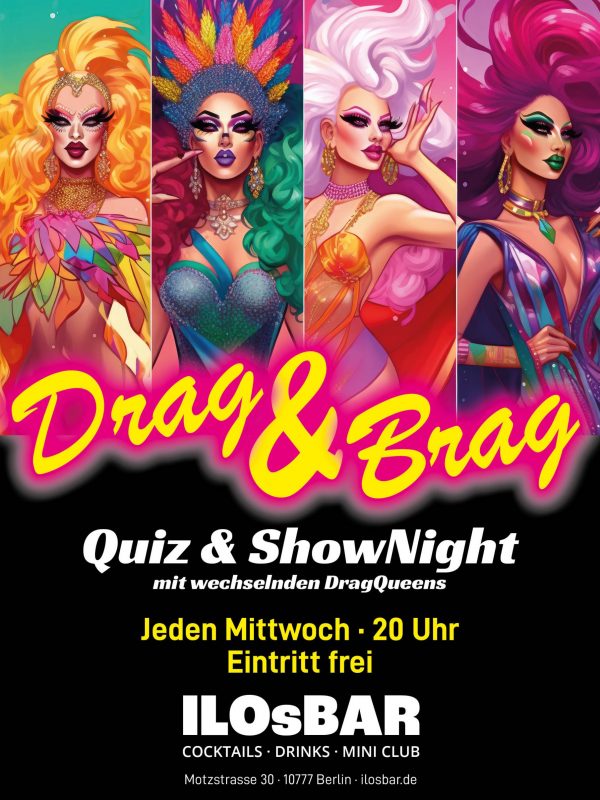 A1-Drag&Brag Jeden Mittwoch