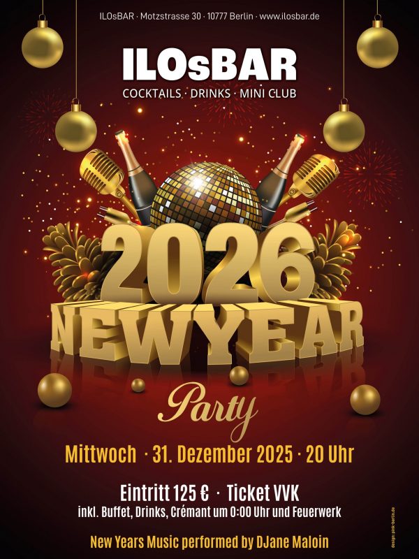 A1-Plakat Silvester 2025:2026